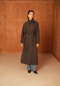 Trenchcoat Midi Coffee