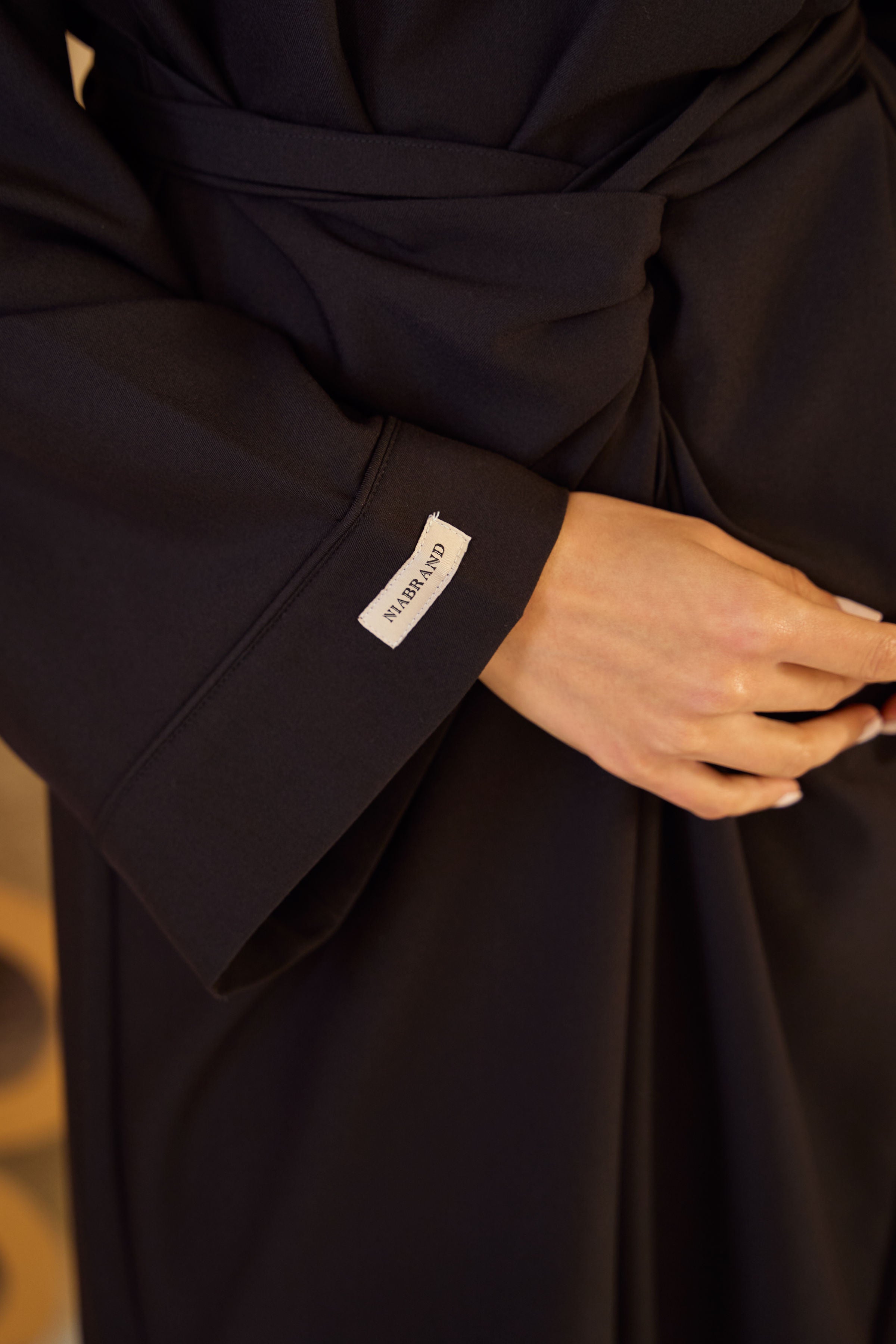 Wrap Dress- Full Black