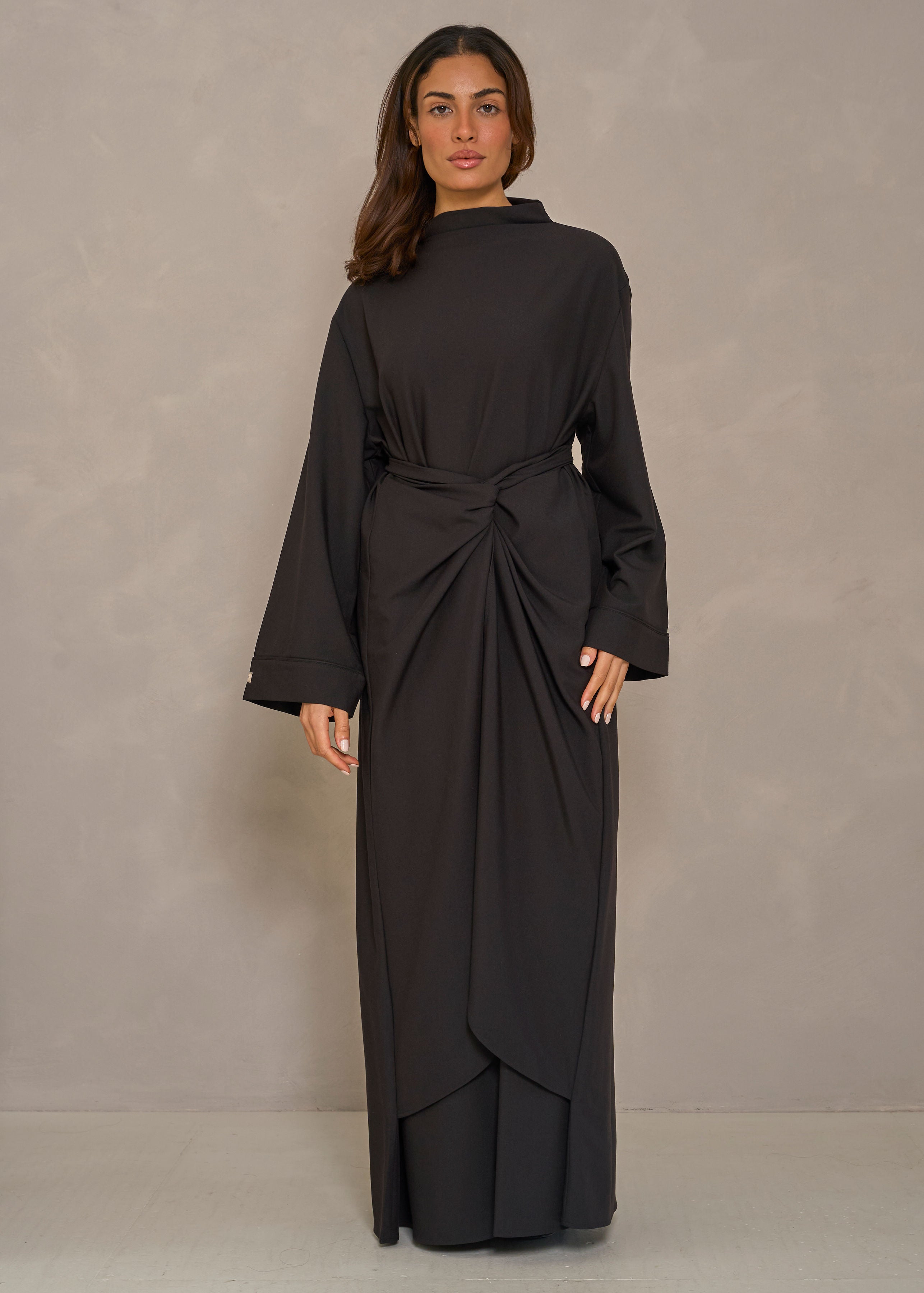 Wrap Dress- Full Black