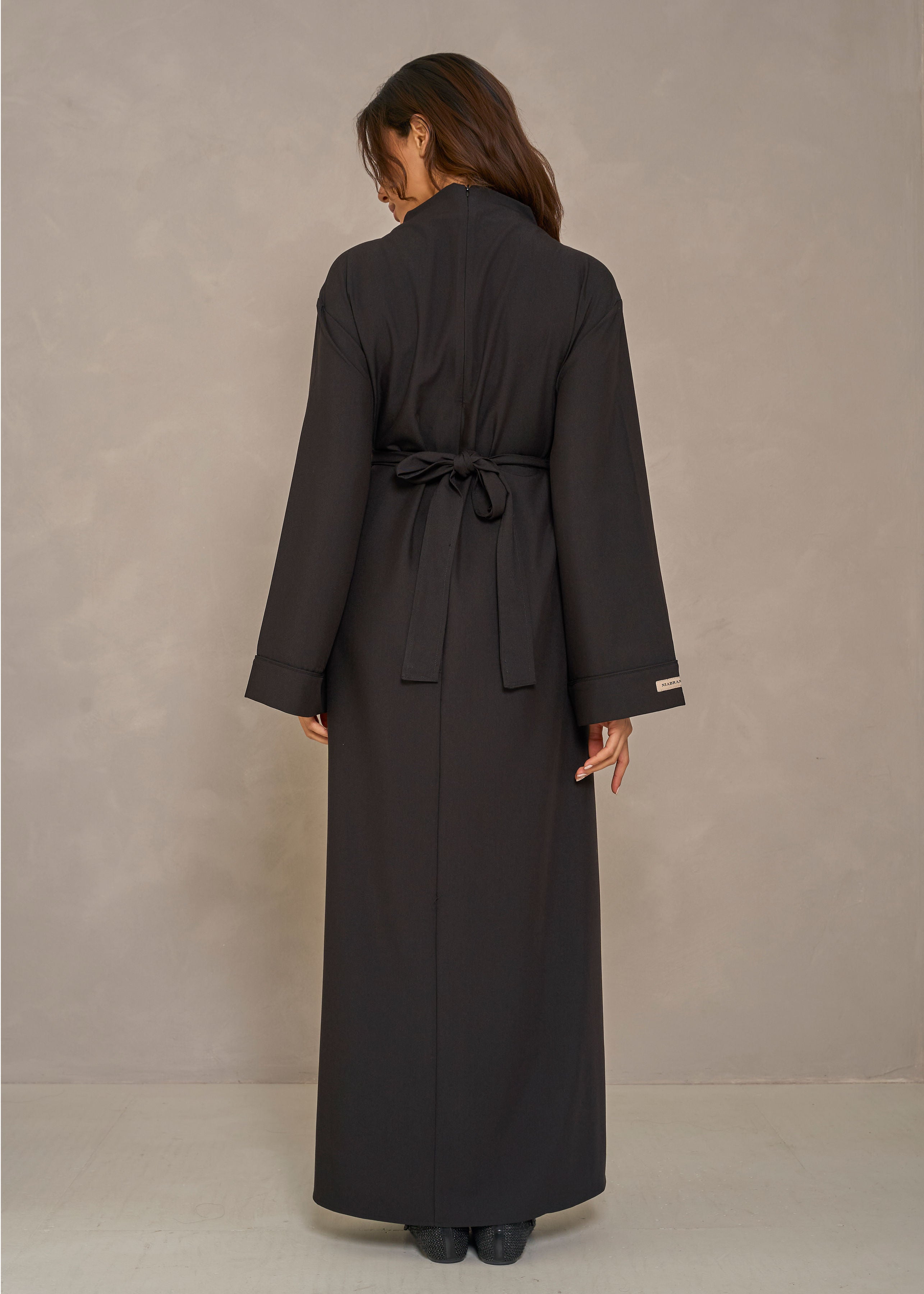 Wrap Dress- Full Black